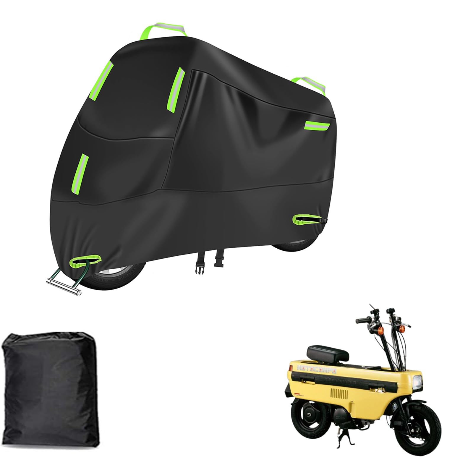 Amazon | バイクカバーに適用 ホンダモトコンポ紫外線防止 防風